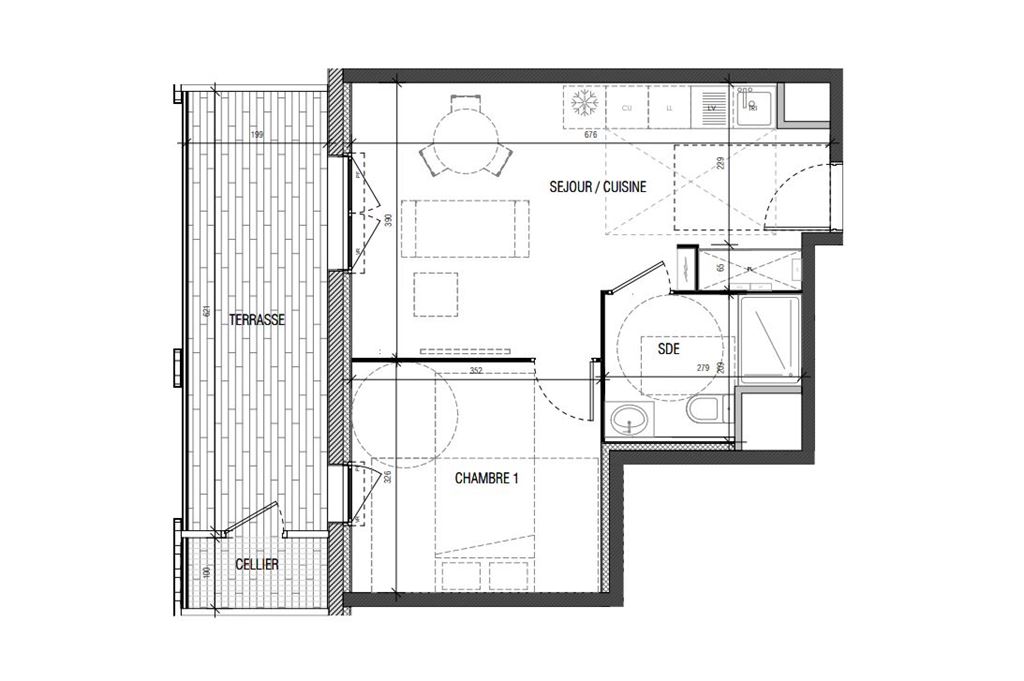 Appartement T2 TOULOUSE (31000) C&DP IMMOBILIER