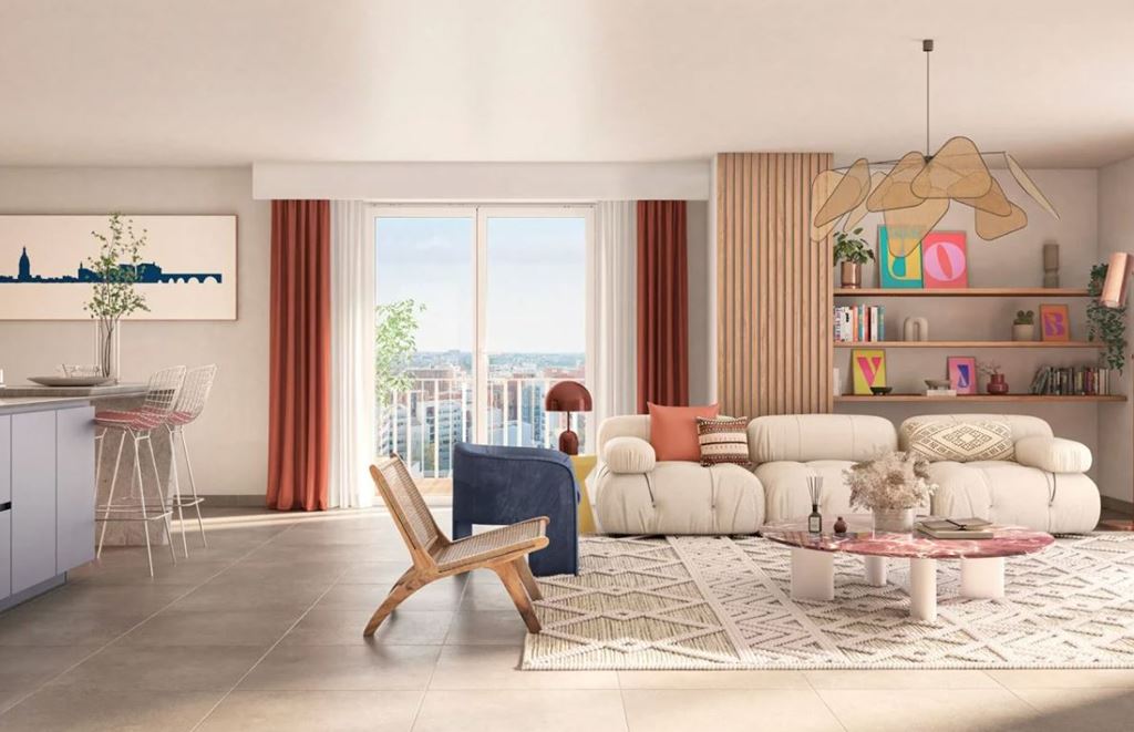 Appartement T2 TOULOUSE (31000) C&DP IMMOBILIER