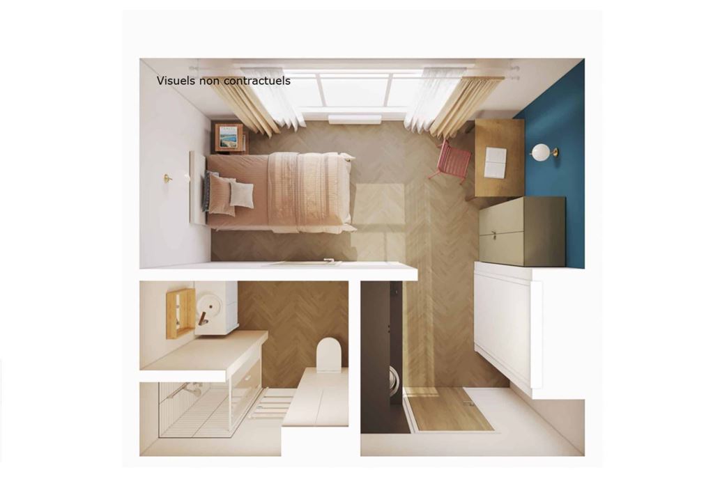 Appartement Studio ALBI (81000) C&DP IMMOBILIER